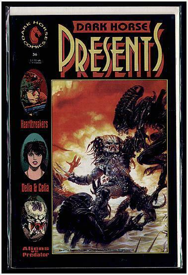 DARK HORSE PRES 36 1ST Aliens vs Predator (ALT CVR)