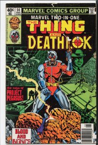 Marvel Two-in-One #54 (1979) Deathlok [Key Issue]