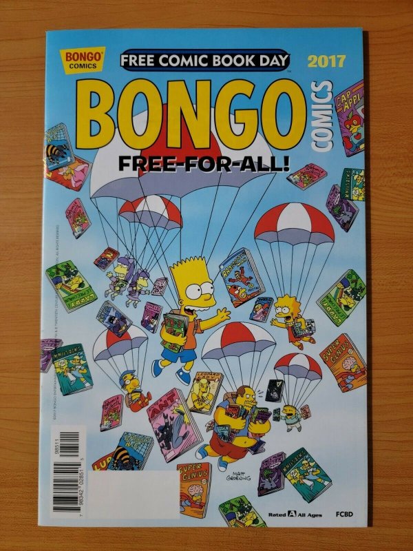 Simpsons Bongo Free-For-All! 2017 FCBD Promo ~ NEAR MINT NM ~ 2017 Comics