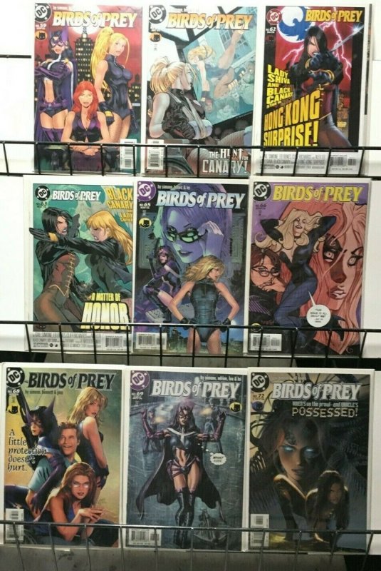 BIRDS OF PREY - DC - 40 ISSUES - 2003-08 VF+ Never Read -BLACK ALICE #76!!!