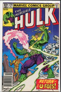 The Incredible Hulk #276 (1982) Hulk
