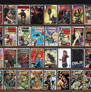 Huge Lot 140+ Comics with Iron Man, Freak Force, Gen 13 & More!
