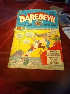 Lev Gleason DAREDEVIL #88 Golden Age 1952 Crime Comics The Little Wise Guys