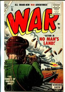 War #36 1955-Atlas-Russ Heath-Gene Colon WWII story-Commies-Nazis-G/VG