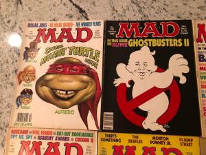 Lot Of 8 Mad Magazines # 283 285 286 287 288 289 290 291 Humor Parody Comedy JW1