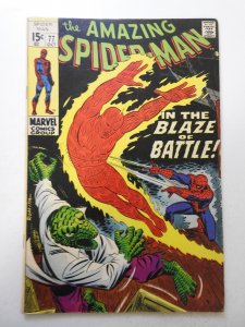 The Amazing Spider-Man #77 (1969) VG/FN Condition! moisture stain