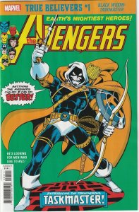 TRUE BELIEVERS BLACK WIDOW TASKMASTER # 1 (2020)