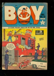 BOY COMICS #72 1951-CHARLES BIRO-ATOM BOMB-IRON JAW-HOT VG