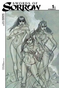 SSWORDS OF SORROW #01 (2015) JENNY FRISON | RARE | BLACK & WHITE