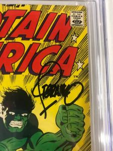 Captain America 110 Cgc 8.5 Ss Signature Series Jim Starlin 1st Madame Hydra