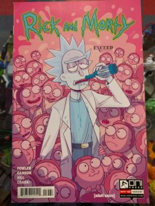 RICK AND MORTY #14 JESSE JAMES COMICS EXCEED EXCLUSIVE COVER ONI PRESS NM