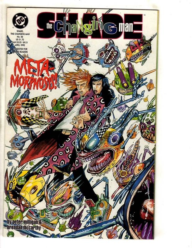 10 Shade The Changing Man DC Comic Books # 15 16 17 18 21 22 23 28 29 30 SS4