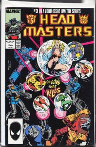 The Transformers: Headmasters #3 (1987) Transformers