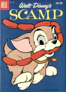 Scamp (Dell) #12 FAIR ; Dell | low grade comic December 1959 Walt Disney's
