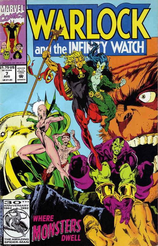 Warlock and the Infinity Watch #7 VF/NM; Marvel | save on shipping - details ins