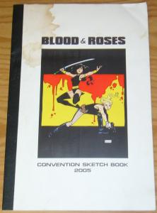 Blood & Roses Convention Sketch Book 2005 afterburn comics 