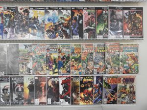 Huge Lot 150+ Comics W/ X-Men, Super-Villian Team-Up, +More! Avg FN Condition!