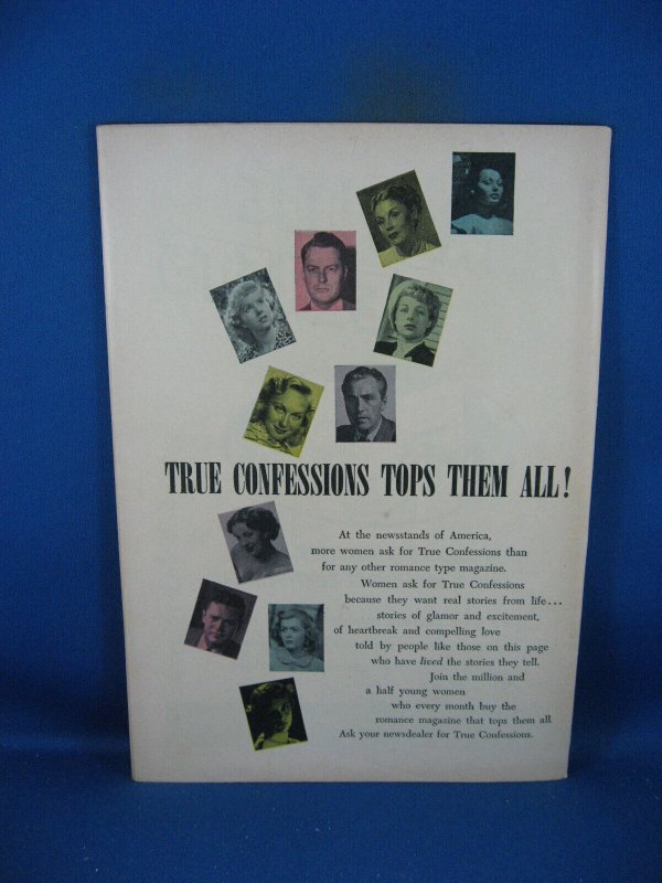 ROMANTIC SECRETS 15 F FAWCETT PHOTO CVR 1951