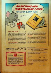 Tom and Jerry  Comic Book 132 Dell Comics 1955 Faucet Sink Bath