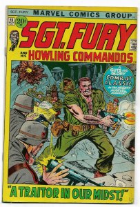 SGT. FURY#93 FN 1971 MARVEL BRONZE AGE COMICS