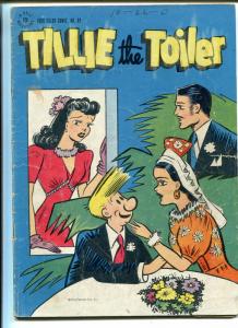 TILLIE THE TOILER #89 1945-DELL-FOUR COLOR COMICS-good+