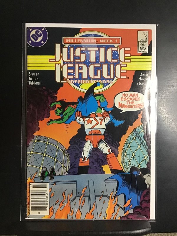 Justice League International Vol 1 #9 Seeing Red DC Comics 1988
