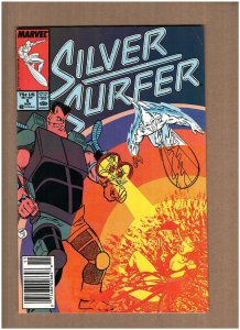 Silver Surfer #5 Newsstand Marvel Comics 1987 Marshall Rogers VF+ 8.5