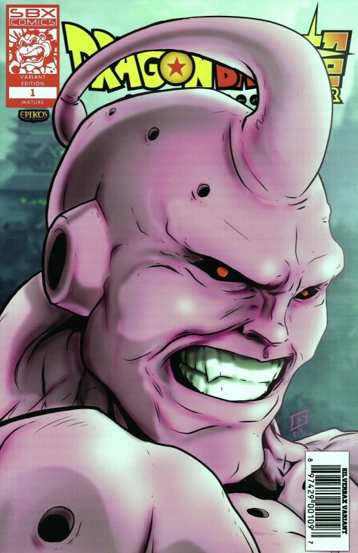 Dragon Ball Majin Buu Djinn Variant #1 Bryan SilverbaX EXCLUSIVE Art Print 11x17