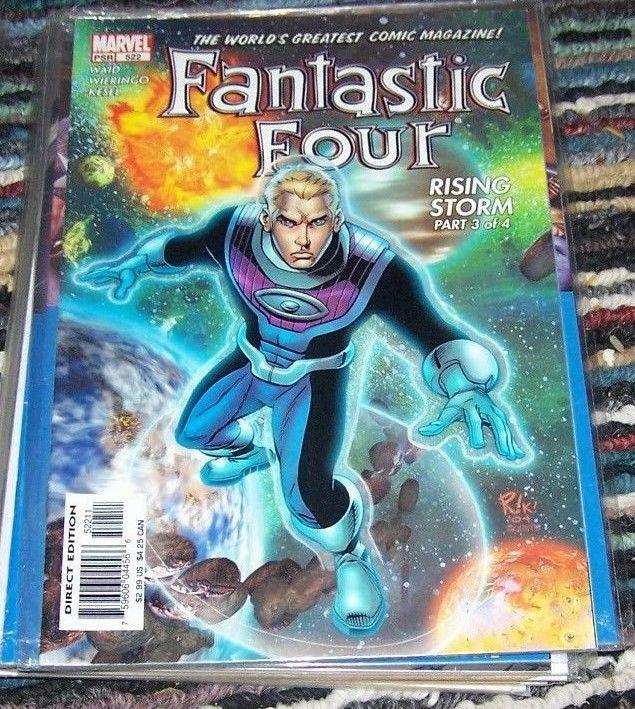 FANTASTIC FOUR #522  2005 MARVEL    galactus+ rising storm pt 3 +QUASAR