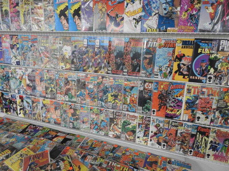 Huge Lot 170+ Comics  W/ Fantastic Four, Action Comics, +More! Avg FN/VF Cond