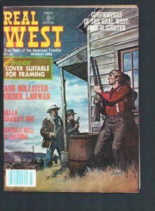 Real West 3/1982-Charlton-Gunfights of The West-John Slaughter-Cash Hollister...