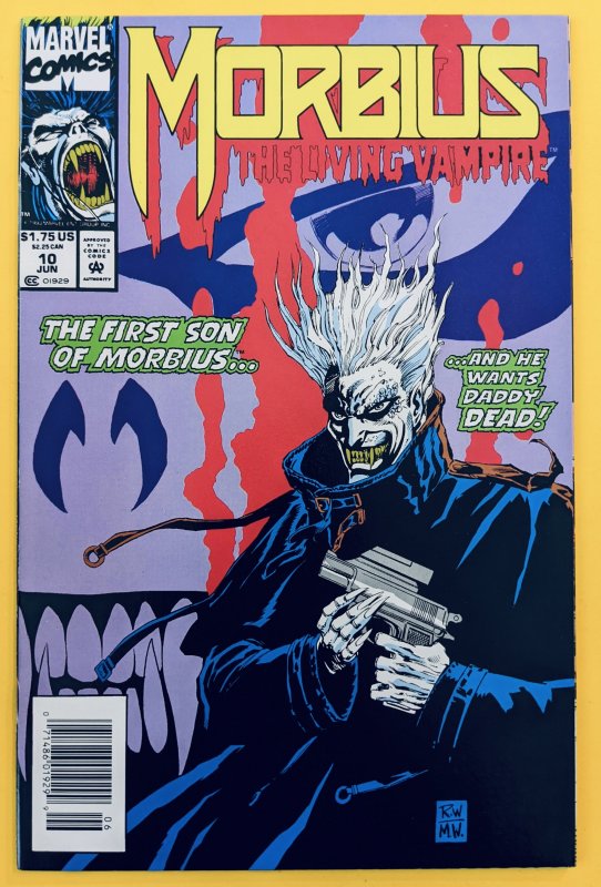 Morbius: The Living Vampire #10 (1993)