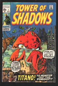 Tower of Shadows #7 1970-Sword of Sorcery by Wally Wood-Barry Smith & Jack Ki...