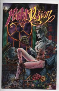 NIGHT VISION #1, VF/NM, Signed by Tim Vigil, + LTD & Signed Quinn / Hannibal