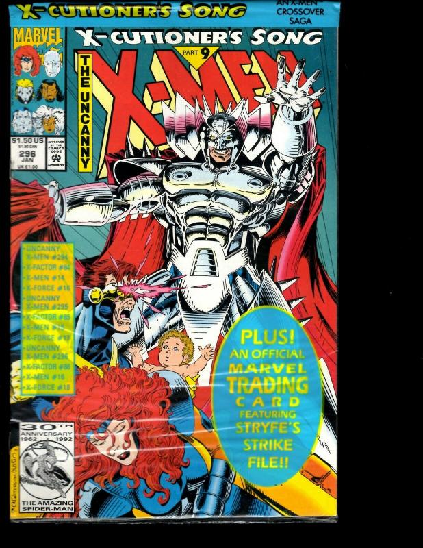 10 Marvel Comics Uncanny X-Men 294 295 296 299 300 301 Origins 1 2 3 4 JF18