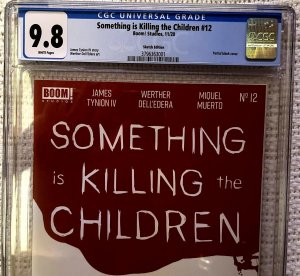 ?~BOOM!~?~SOMETHING IS KILLING THE CHILDREN #12~?~SKETCH EDITION~CGC 9.8~?