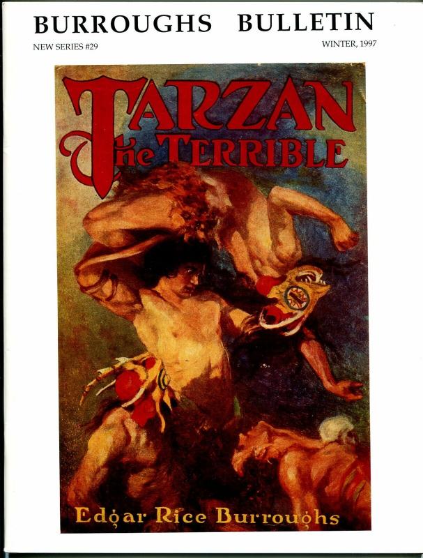 Burroughs Bulletin New Series #29 1997-ERB-Tarzan-J Allen St John-Frank Cho-VF