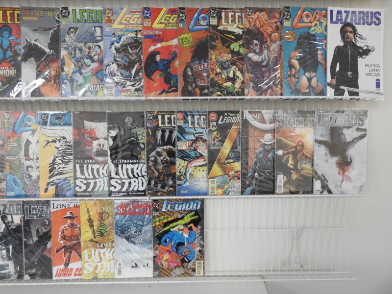 Huge Lot 111 Comics W/ Legion, Lobo, Lone Ranger, +More! Avg VF- Condition!