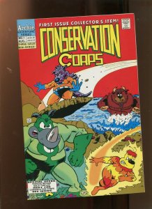 CONSERVATION CORPS #1 (9.2) LOST AND FOUND! 1993