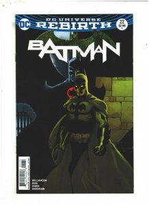Batman #22 NM- 9.2 DC Rebirth 2017 Tim Sale Variant The Button pt.3 Flash app.