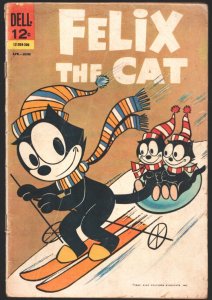Felix The Cat #3 1963-Dell-Inky & Dinky on cover-Pussyfoot appears