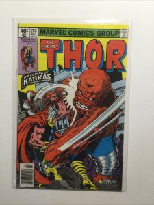 Thor 285 Near Mint- Nm- 9.2 Newsstand Edition Marvel