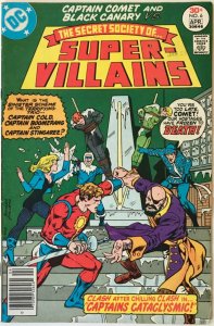 THE SECRET SOCIETY OF SUPER VILLAINS Comic  6 — 1977 DC Universe Copperhead F