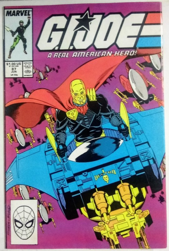 G.I. Joe: A Real American Hero #87 (FN 6.0) 1¢ Auction! No Resv! See More!!!