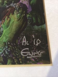 Immortal Hulk 1 Nm Near Mint Signed By Al Ewing Marvel Comics