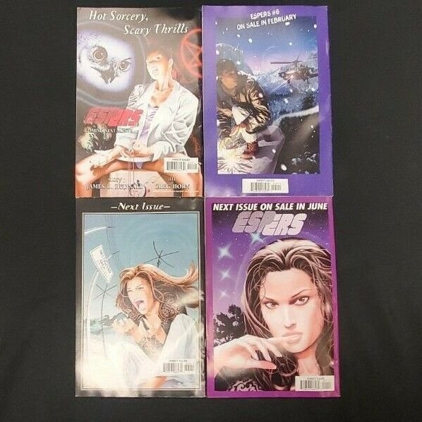 4PC ESPERS LOT (6.0) #1-3,5!! 1997