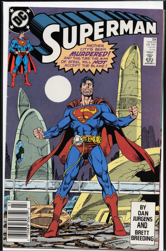 Superman #29 (1989) Superman