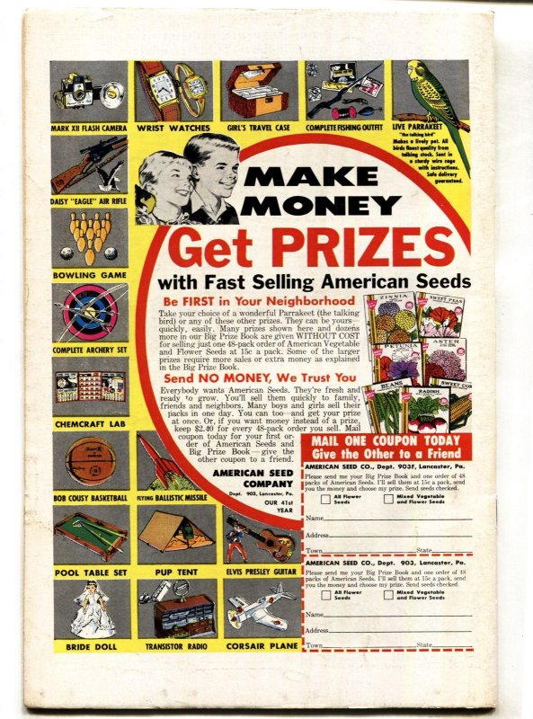 SUPERMAN #128 DC-FLYING SAUCER - BRUCE WAYNE - RED KRYPTONITE comic book