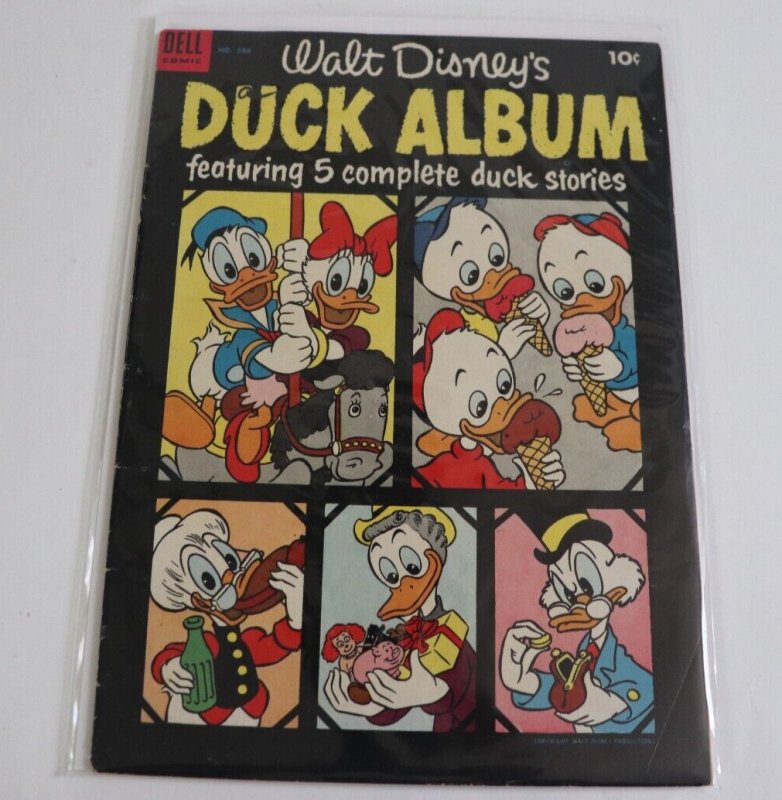 Walt Disneys Duck Album Four Color #586 Dell Comics 1954 Donald Duck