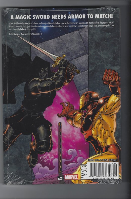 IRONMAN LEGACY OF DOOM PREMIERE EDITION HARDCOVER